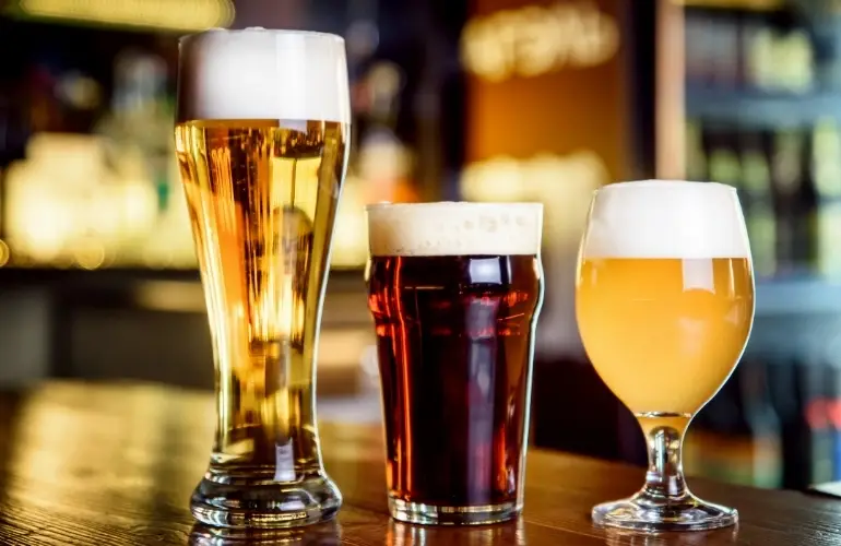piwa w kuflach